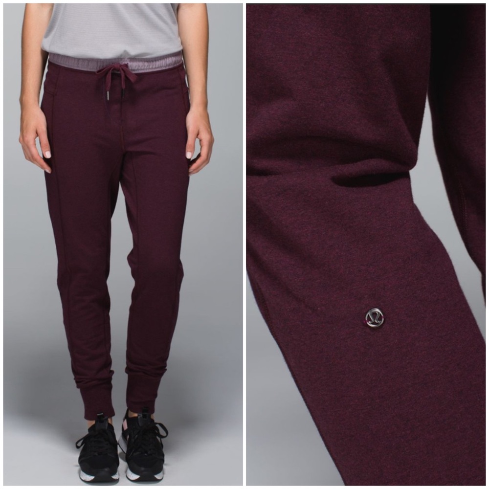 Lululemon Happy Yin Year Sweatpant I Heathered Bordeaux Drama / Bordeaux Drama